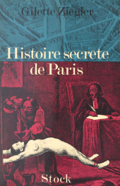 E-book, Histoire secrète de Paris, Stock (réédition numérique FeniXX)