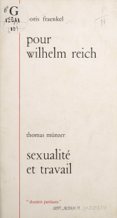 eBook, Pour Wilhelm Reich : Suivi de Sexualité et travail, La Découverte (réédition numérique FeniXX)