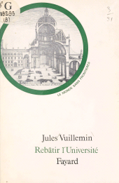 E-book, Rebâtir l'université, Fayard (réédition numérique FeniXX)