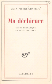 E-book, Ma déchirure, Gallimard (réédition numérique FeniXX)