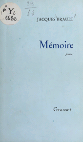 E-book, Mémoire, Grasset (réédition numérique FeniXX)
