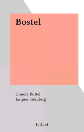 E-book, Bostel, Julliard (réédition numérique FeniXX)