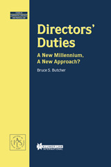 eBook, Directors' Duties, Butcher, Bruce S., Wolters Kluwer