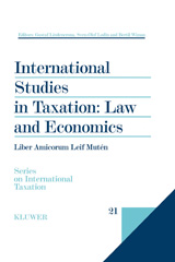 E-book, International Studies in Taxation : Law and Economics, Wolters Kluwer