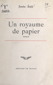 E-book, Un royaume de papier, Mercure de France (réédition numérique FeniXX)
