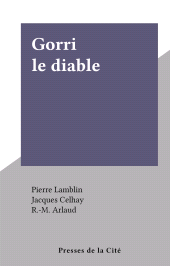 E-book, Gorri le diable, Presses de la Cité (réédition numérique FeniXX)