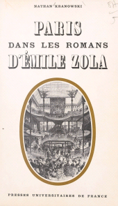 eBook, Paris dans les romans d'Émile Zola, Presses universitaires de France (réédition numérique FeniXX)