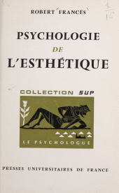 E-book, Psychologie de l'esthétique, Presses universitaires de France (réédition numérique FeniXX)