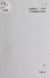 E-book, Ivoiriennes, Seghers (réédition numérique FeniXX)