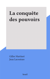 eBook, La conquête des pouvoirs, Seuil (réédition numérique FeniXX)