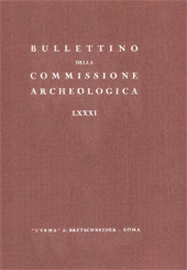 Fascículo, Bullettino della commissione archeologica comunale di Roma : LXXXI, 1968/1969, "L'Erma" di Bretschneider