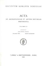 E-book, Acta ad Archaeologiam et Artium Historiam Pertinentia : vol. IV, "L'Erma" di Bretschneider