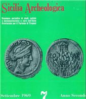 Fascicule, Sicilia archeologica : II, 7, 1969, "L'Erma" di Bretschneider
