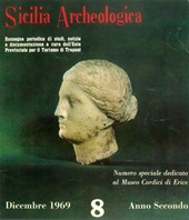 Heft, Sicilia archeologica : II, 8, 1969, "L'Erma" di Bretschneider