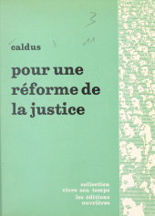 E-book, Pour une réforme de la justice, Éditions de l'Atelier (réédition numérique FeniXX)