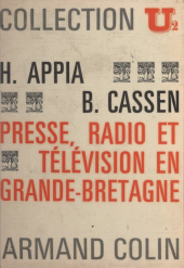 eBook, Presse, radio et télévision en Grande-Bretagne, Armand Colin (réédition numérique FeniXX)