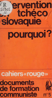 eBook, L'intervention en Tchécoslovaquie, pourquoi ?, La Découverte (réédition numérique FeniXX)
