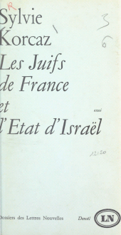 E-book, Les Juifs de France et l'État d'Israël, Denoël (réédition numérique FeniXX)
