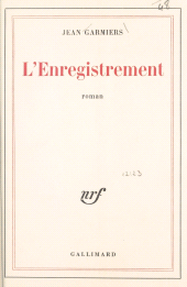 eBook, L'enregistrement, Gallimard (réédition numérique FeniXX)