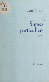 E-book, Signes particuliers, Grasset (réédition numérique FeniXX)