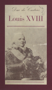 E-book, Louis XVIII : Portrait d'un roi, Hachette (réédition numérique FeniXX)