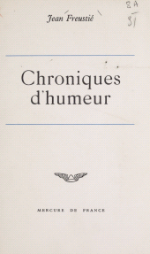 E-book, Chroniques d'humeur, Mercure de France (réédition numérique FeniXX)
