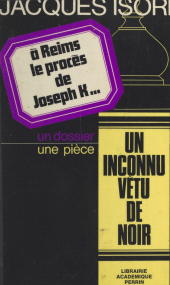 E-book, À Reims, le procès de Joseph K... : Suivi de Un inconnu vêtu de noir, Plon (réédition numérique FeniXX)