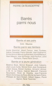 eBook, Barrès parmi nous, Plon (réédition numérique FeniXX)