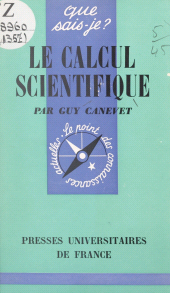 E-book, Le calcul scientifique, Presses universitaires de France (réédition numérique FeniXX)