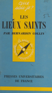 E-book, Les lieux saints, Presses universitaires de France (réédition numérique FeniXX)
