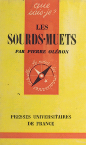 E-book, Les sourds-muets, Presses universitaires de France (réédition numérique FeniXX)