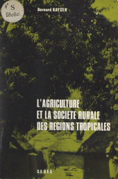 E-book, L'agriculture et la société rurale des régions tropicales, Sedes (réédition numérique FeniXX)