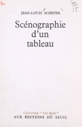 E-book, Scénographie d'un tableau, Seuil (réédition numérique FeniXX)