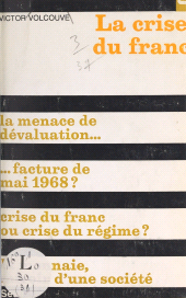 E-book, La crise du franc, Seuil (réédition numérique FeniXX)
