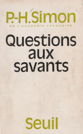 E-book, Questions aux savants, Seuil (réédition numérique FeniXX)