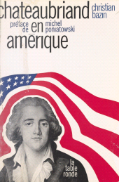 E-book, Chateaubriand en Amérique, La Table Ronde (réédition numérique FeniXX)