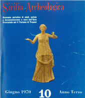 Heft, Sicilia archeologica : III, 10, 1970, "L'Erma" di Bretschneider
