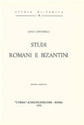 E-book, Studi romani e bizantini, "L'Erma" di Bretschneider