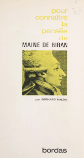 E-book, La pensée de Maine de Biran, Bordas (réédition numérique FeniXX)