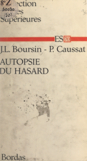 E-book, Autopsie du hasard, Bordas (réédition numérique FeniXX)