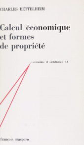 eBook, Calcul économique et formes de propriété, La Découverte (réédition numérique FeniXX)