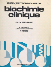 E-book, Choix de techniques de biochimie clinique, Dunod (réédition numérique FeniXX)