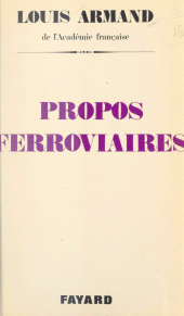 eBook, Propos ferroviaires, Fayard (réédition numérique FeniXX)