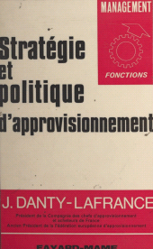 E-book, Stratégie et politique d'approvisionnement, Fayard (réédition numérique FeniXX)