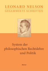 E-book, System der philosophischen Rechtslehre und Politik : Vorlesungen über die Grundlagen der Ethik. Dritter Band, Felix Meiner Verlag