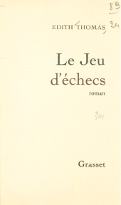 E-book, Le jeu d'échecs, Grasset (réédition numérique FeniXX)