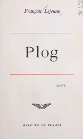 E-book, Plog, Mercure de France (réédition numérique FeniXX)