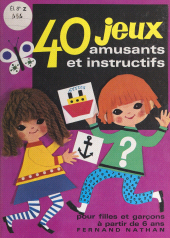 eBook, 40 jeux amusants et instructifs, Nathan (réédition numérique FeniXX)