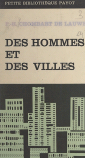 E-book, Des hommes et des villes, Payot & Rivages (réédition numérique FeniXX)