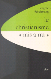 E-book, Le christianisme mis à nu : la critique juive du christianisme, Plon (réédition numérique FeniXX)